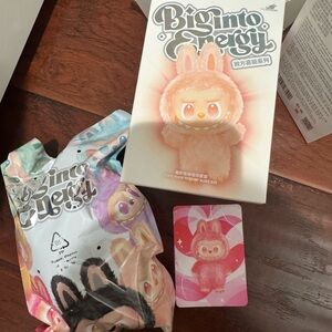 Pop Mart Labubu The Monsters Big into Energy Love (Red)